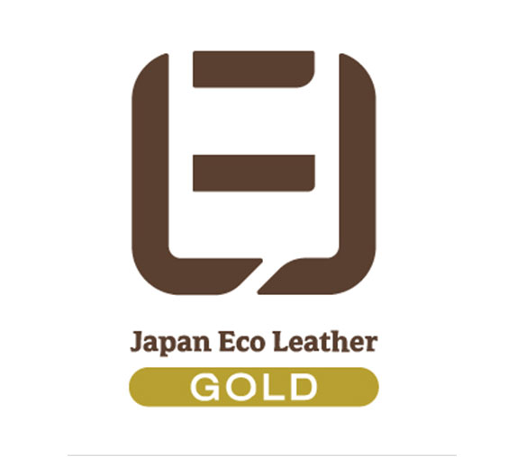 エコレザー ゴールド ロゴ